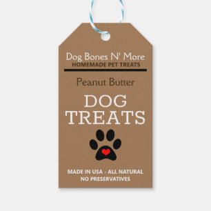 Gourmet Dog Treats   Custom Labels