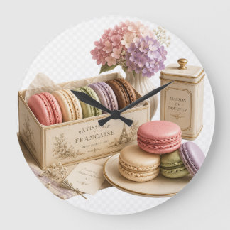 Gourmet Doughnuts Kitchen Wall Clock | Colourful B