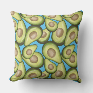Gourmet Fresh Cut Vegan Avacados Cushion