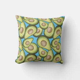 Gourmet Fresh Cut Vegan Avacados Cushion