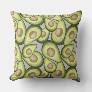 Gourmet Fresh Cut Vegan Avacados Cushion