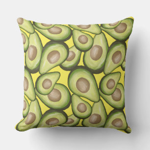 Gourmet Fresh Cut Vegan Avacados Cushion
