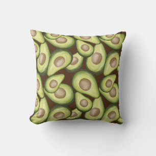 Gourmet Fresh Cut Vegan Avacados Cushion