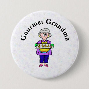 Gourmet Grandma Button