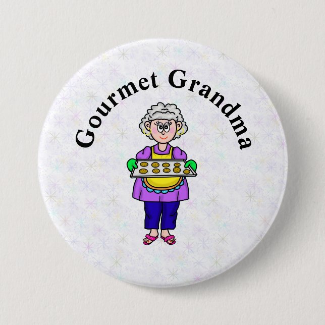 Gourmet Grandma Button (Front)
