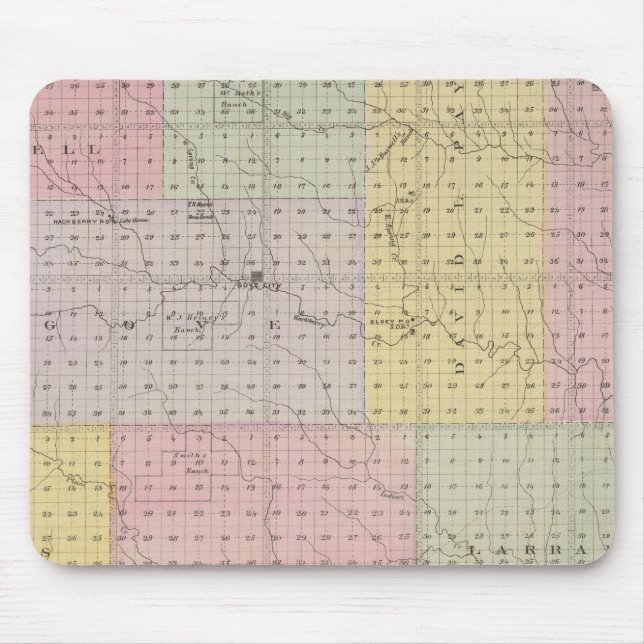 Gove County, Kansas Mouse Pad (Front)
