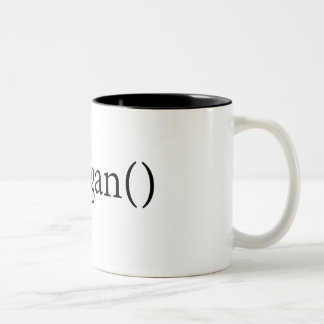 goVegan() mug for coders