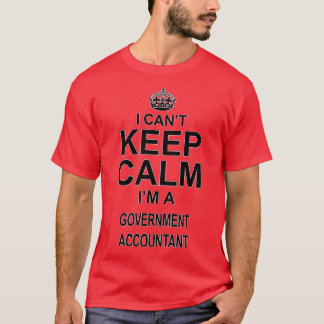 Government Accountant Birthday Christmas GiftPrese T-Shirt