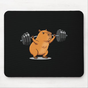 Government Agencydlift Capybara Gym Funny Fitness Mouse Pad
