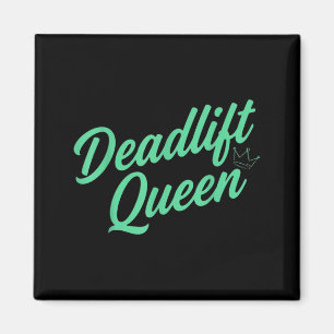 Government Agencydlift Retro Cursive Crown Womens Magnet