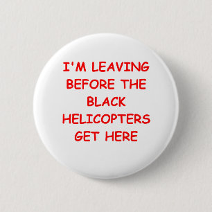 government conspiracy 6 cm round badge
