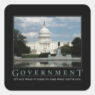 Government Demotivational Sticker Set