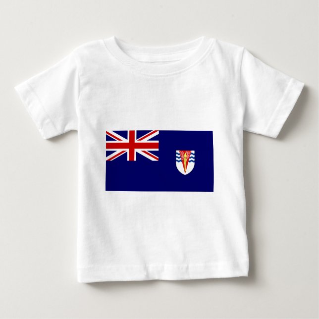 Government Ensign Of The British Antarctic Territo Baby T-Shirt (Front)