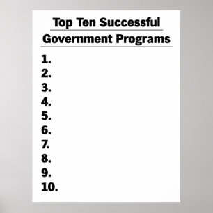 Government Failure Poster