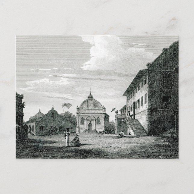 Government House at Malacca Postcard (Front)