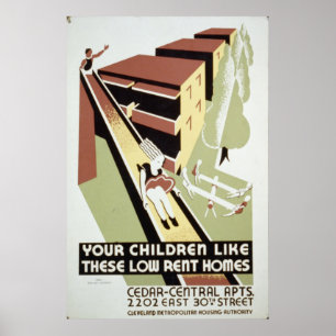 Government Housing Poster