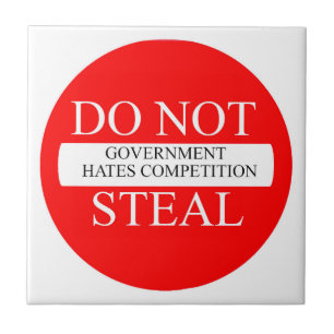 Government hummer stickers for Ceramic Photo Tile