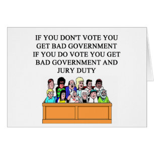 government jury duty joke