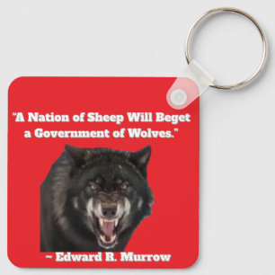 Government Of Wolves Keychain