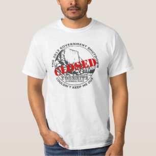 Government Shutdown Vacation - Yosemite T-Shirt