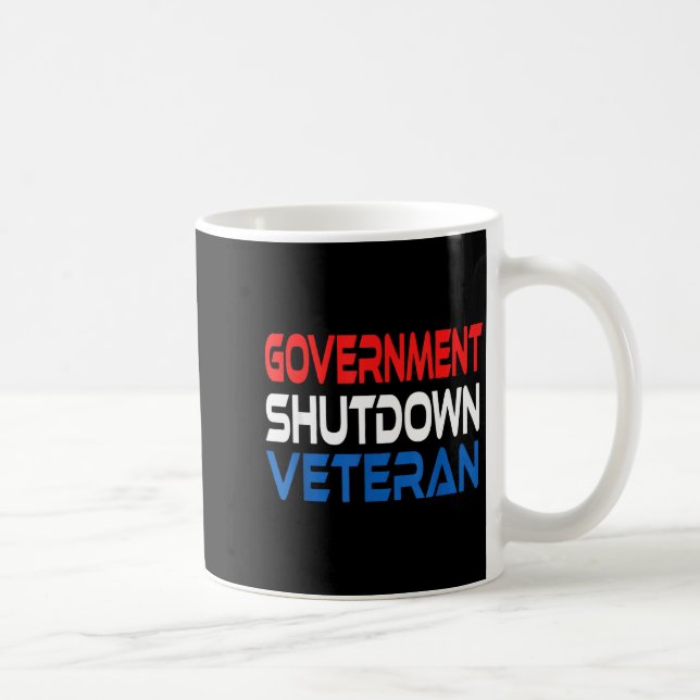 Government Shutdown Veteran  Coffee Mug (Right)
