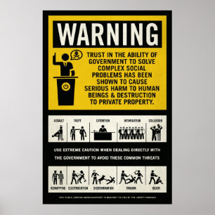 Government Warning Poster