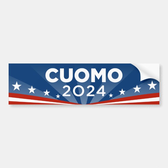 Governor Andrew Cuomo 2024 Bumper Sticker (Front)