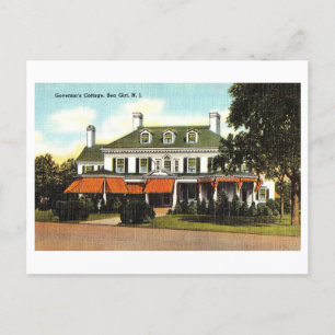 Governor's Cottage in Sea Girt, New Jersey, Postcard