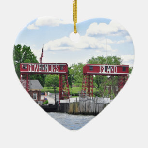 Governor's Island Ceramic Ornament