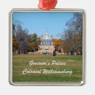 Governor's Palace, Colonial Williamsburg Metal Ornament