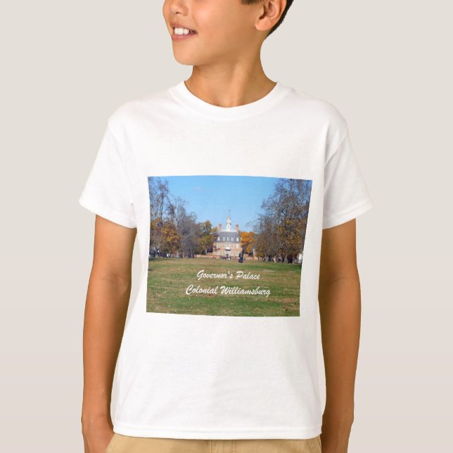 Governor's Palace, Colonial Williamsburg T-Shirt (Front)