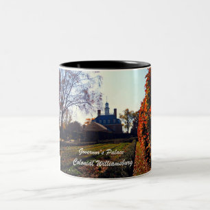 Governor's Palace, Colonial Williamsburg Two-Tone Coffee Mug