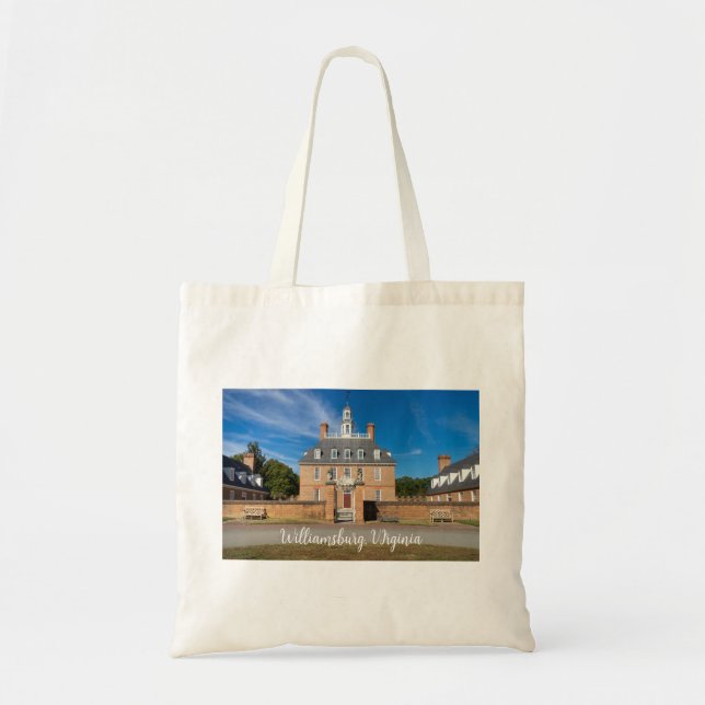 Governors Palace in Williamsburg VA Tote Bag (Front)