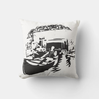 Gowanus Dredgers Throw Pillow