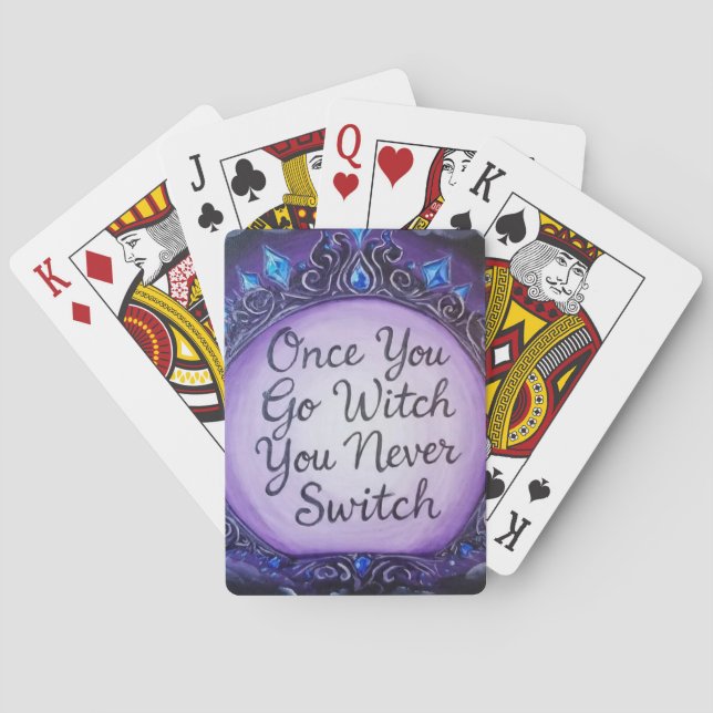 GoWitch  Playing Cards (Back)