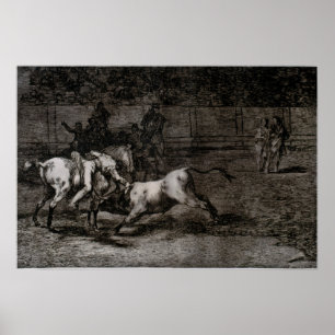 Goya - Bull Poster