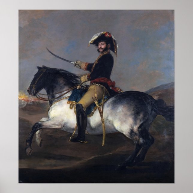 Goya - Conscious Portrait Of General Palafox 1814 Poster (Front)
