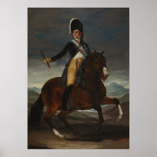 Goya - Conscious Portrait Of King Fernando VII Poster
