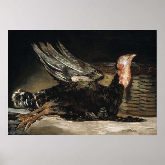 Goya - Dead Turkey 1808 Poster (Front)