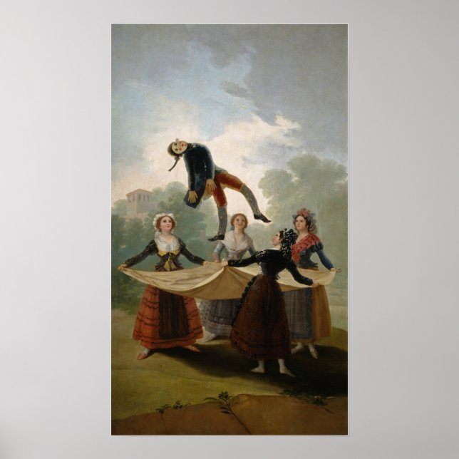 Goya - Game With Mannequin 1791 Poster (Front)