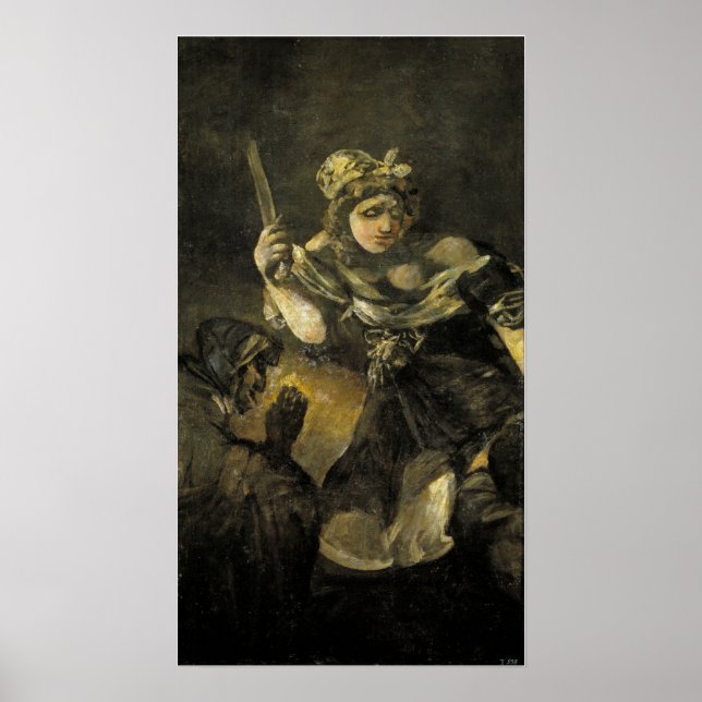 Goya - Judith and Holofernes 1821 Poster (Front)