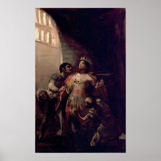 Goya - St Hermenegild In Prison Poster (Front)