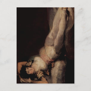 Goya y Lucientes, Francisco de Die bekleidete Maja Postcard