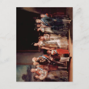 Goya y Lucientes, Francisco de Portr?t der Familie Postcard