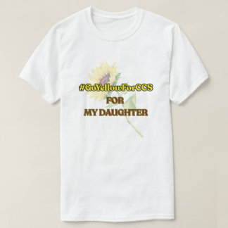 #GoYellowForCCS - Daughter Tshirt