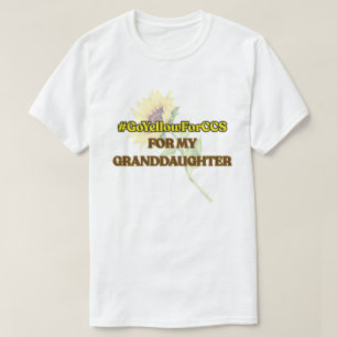 #GoYellowForCCS - Granddaughter Tshirt