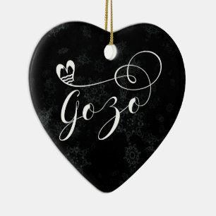 Gozo Heart, Christmas Tree Ornament, Gozitan Ceramic Ornament