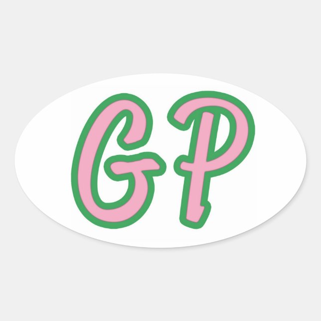 GP Bumper Sticker (Front)