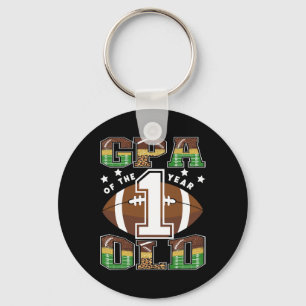 Gpa Of The 1 Year Old Football 1st Year Down Birth Key Ring