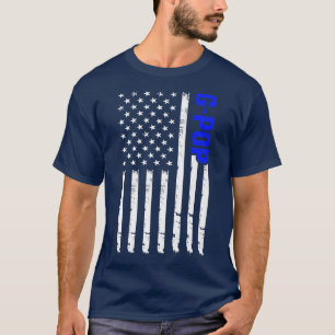 GPop Grandpa Grandfather Fathers Day T-Shirt
